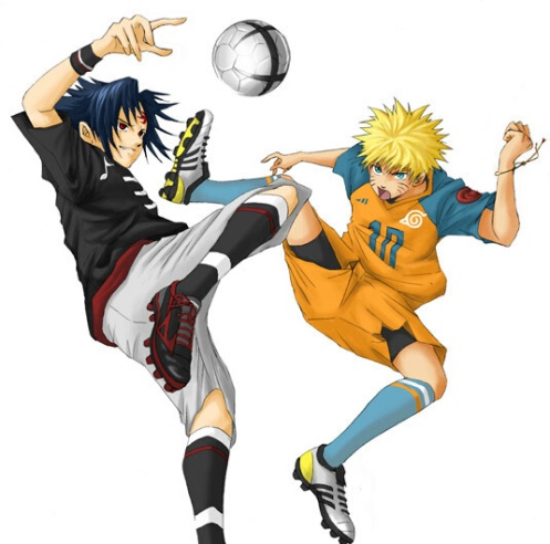 Naruto & Sasuke - Futebol
