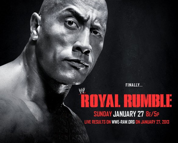 WWE Royal Rumble 2013 - The Rock