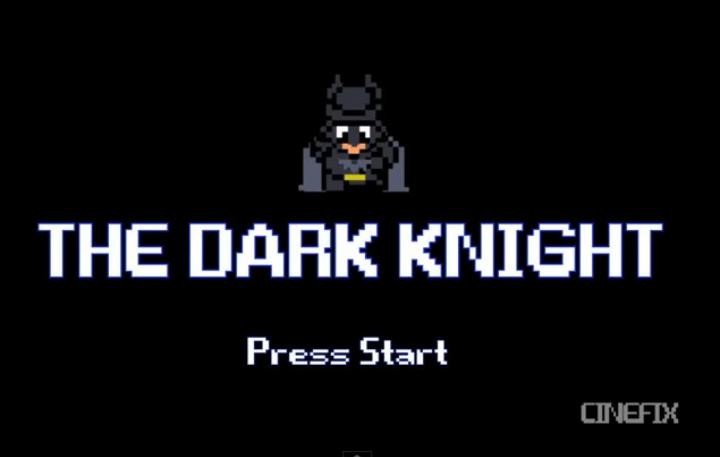 The Dark Knight 8 Bits