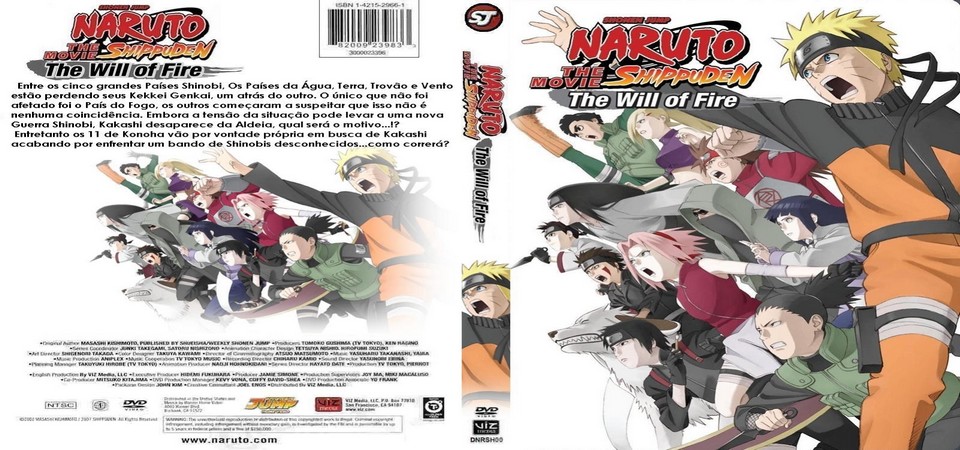 Naruto Shippuuden Filme 3: Os Herdeiros da Vontade do Fogo!