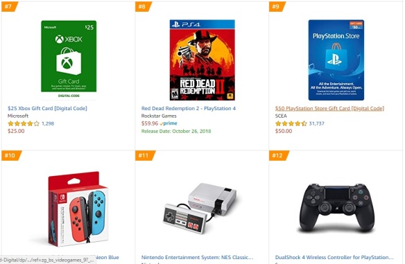 Top 2 Amazon - Red Dead Redemption 2