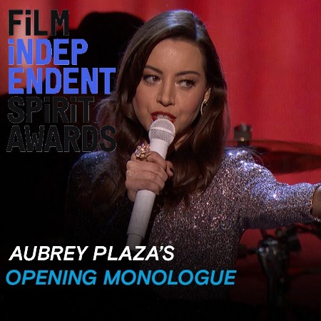 Aubrey Plaza critica falta de diversidade na indústria durante Spirit Awards