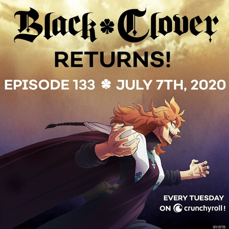 Black Clover - Anime retornará finalmente em julho