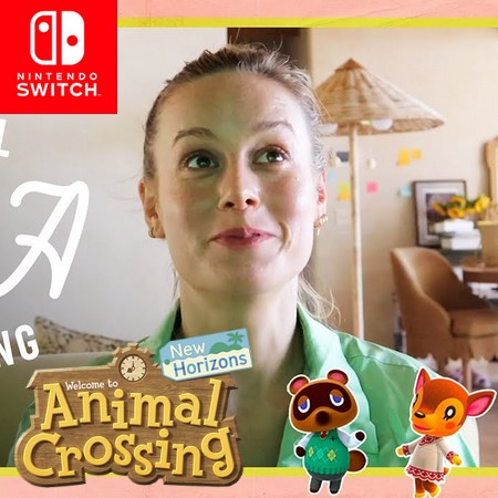 Animal Crossing New Horizons - Brie Larson faz gameplay em seu canal