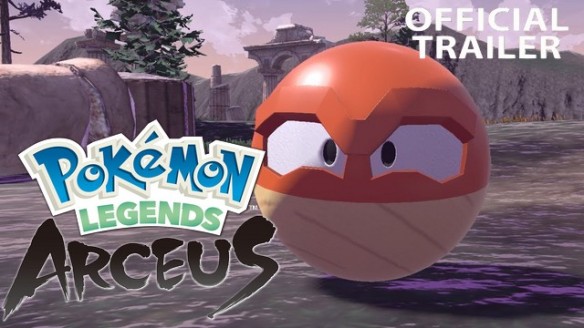 Pokemon Legends Arceus - Trailer de Apresentação do Voltorb de Hisui!