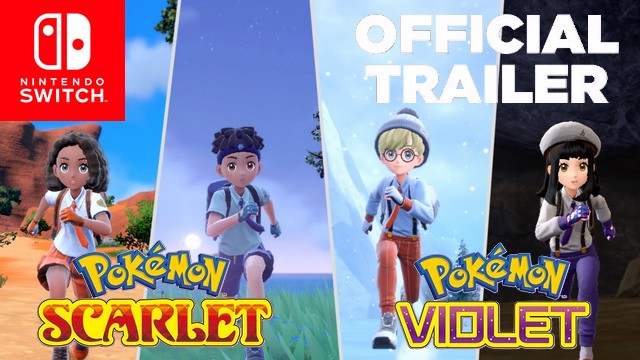 Pokemon Scarlet e Violet - Segundo Trailer do Game